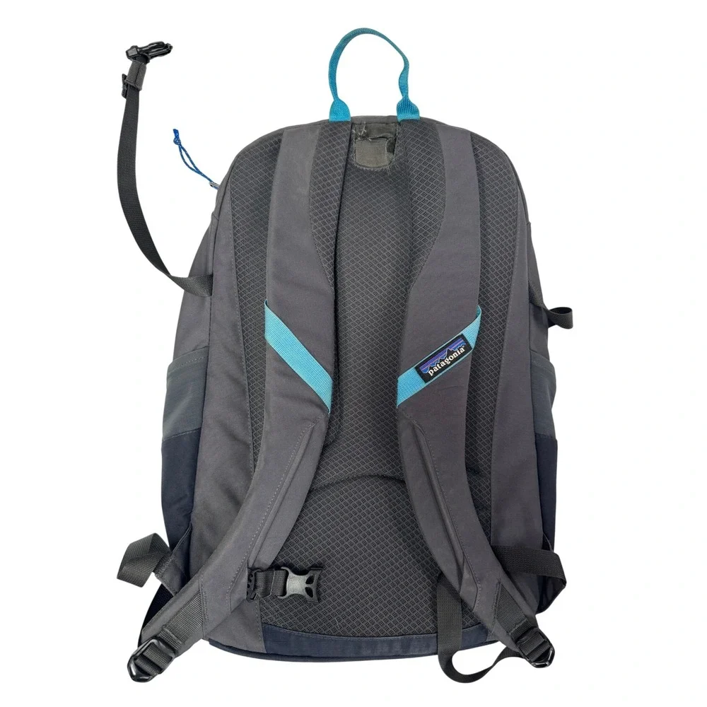 Patagonia Refugio Pack 28L Gray Navy Blue Backpack Hiking Commuter